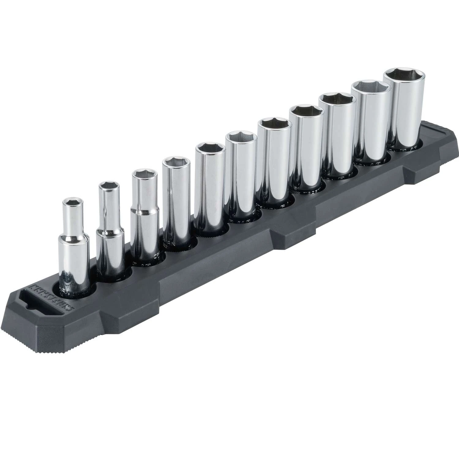 Craftsman 3/8 In. Drive SAE 6 Point Deep Socket Set 11 Pc 3 Craftsman 3/8 In. Drive SAE 6 Point Deep Socket Set 11 Pc