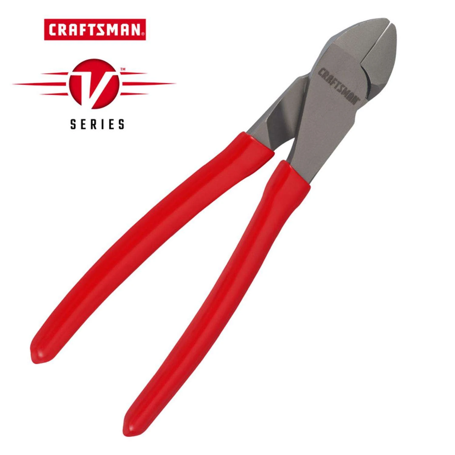 Craftsman V-Series 7 In. Carbon Steel Diagonal Pliers Flush Cutter 1 Pk 4 Craftsman V-Series 7 In. Carbon Steel Diagonal Pliers Flush Cutter 1 Pk - Image 2