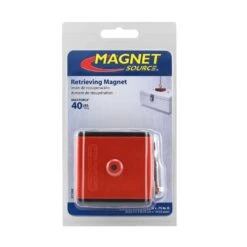 Magnet Source 2.375 In. L X 2.375 In. W Red Retrieving Magnet 40 Lb. Pull 1 Pc -DeWALT Outlet 8c33de1b 79e3 44b5 a666 44ddef00ece3