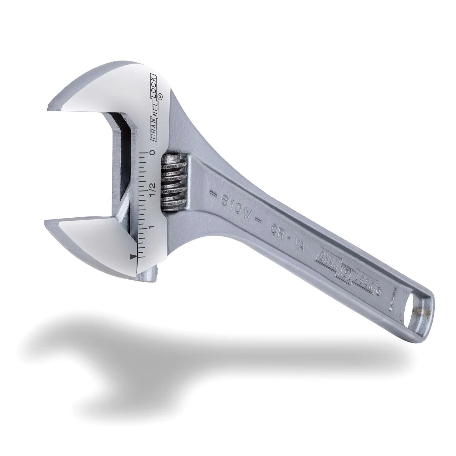 Channellock Metric And SAE Adjustable Wrench 10 In. L 1 Pc 3 Channellock Metric And SAE Adjustable Wrench 10 In. L 1 Pc