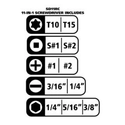 Great Neck 11-in-1 Multi-Bit Screwdriver/Nut Driver 1 Pc 17 Great Neck 11-in-1 Multi-Bit Screwdriver/Nut Driver 1 Pc -DeWALT Outlet 8f56ce0a 5614 4c43 8016 6cce8de25150
