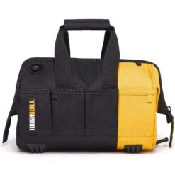 ToughBuilt 12 In. W X 8.75 In. H Polyester Massive Mouth Tool Bag 32 Pocket Black/Gray/Orange 1 Pc 15 ToughBuilt 12 In. W X 8.75 In. H Polyester Massive Mouth Tool Bag 32 Pocket Black/Gray/Orange 1 Pc -DeWALT Outlet 90549f0b 9720 4f54 b399 8e819645579c