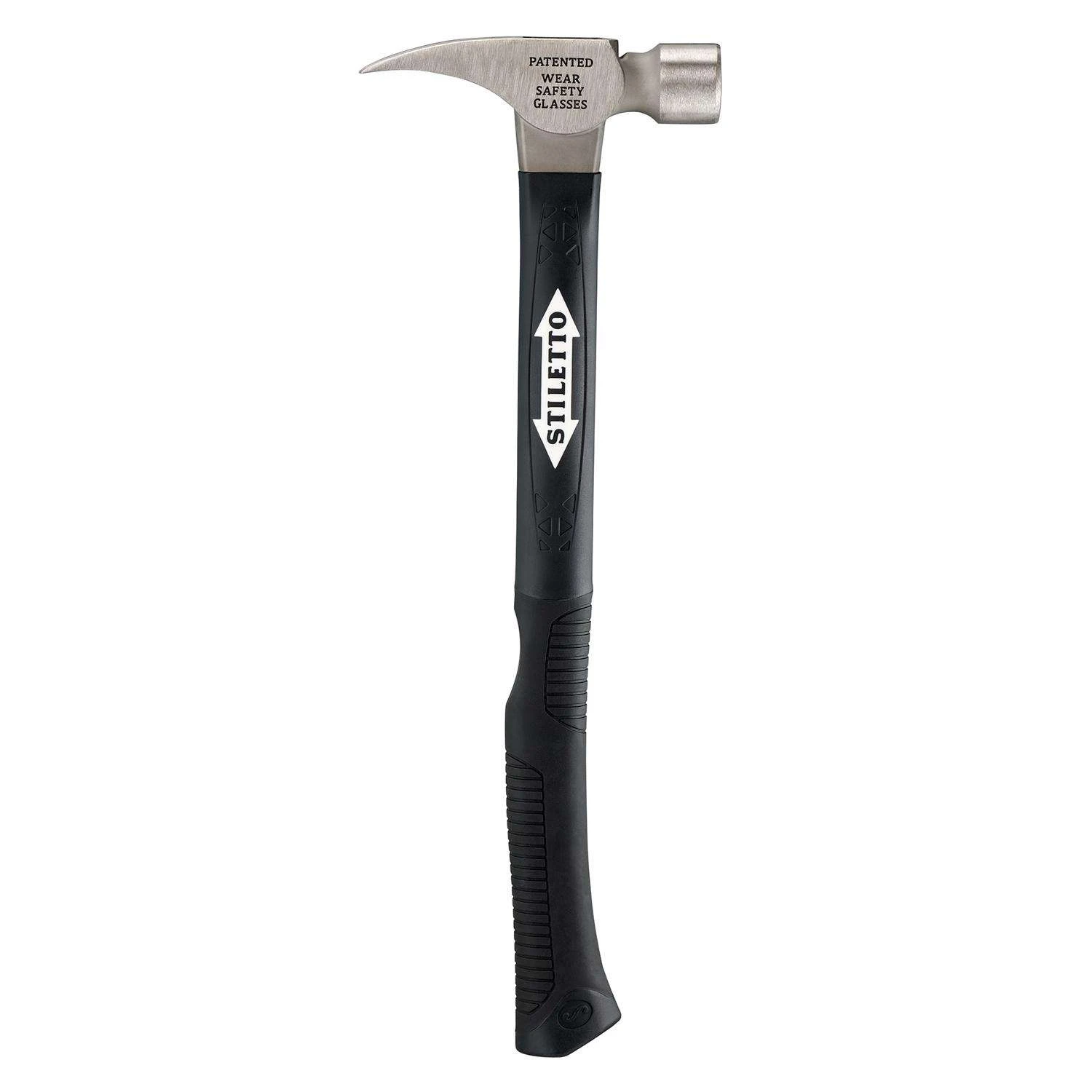 Stiletto 16 Oz Smooth Face Framing Hammer 18 In. Fiberglass Handle 4 Stiletto 16 Oz Smooth Face Framing Hammer 18 In. Fiberglass Handle - Image 2