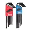 Eklind Metric And SAE Long Arm Ball Hex L-Key Set 22 Pc