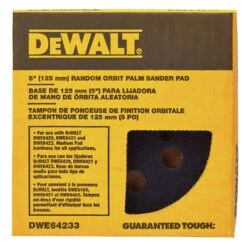 DeWalt 5 In. D Rubber Sander Pad 8500 Rpm 1 Pc -DeWALT Outlet 958a3b2b 9126 46e9 bd6e 61e432c83dd6