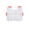 Ace 14.1 In. W X 2.05 In. H Storage Bin Plastic 18 Compartments Clear -DeWALT Outlet 966a39fc 1b0d 4213 994b 5efd6cb75897