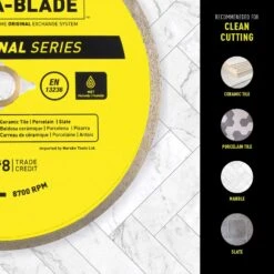 Trade A Blade 7 In. D X 5/8 In. Diamond Continuous Rim Blade 1 Each -DeWALT Outlet 98bb1612 4d07 47af 89d0 61f839bc5c11