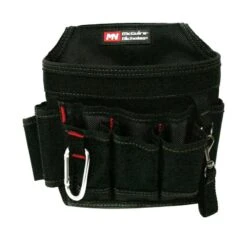 McGuire-Nicholas 8 In. W X 8 In. H Polyester Tool Pouch 7 Pocket Black 1 Pc