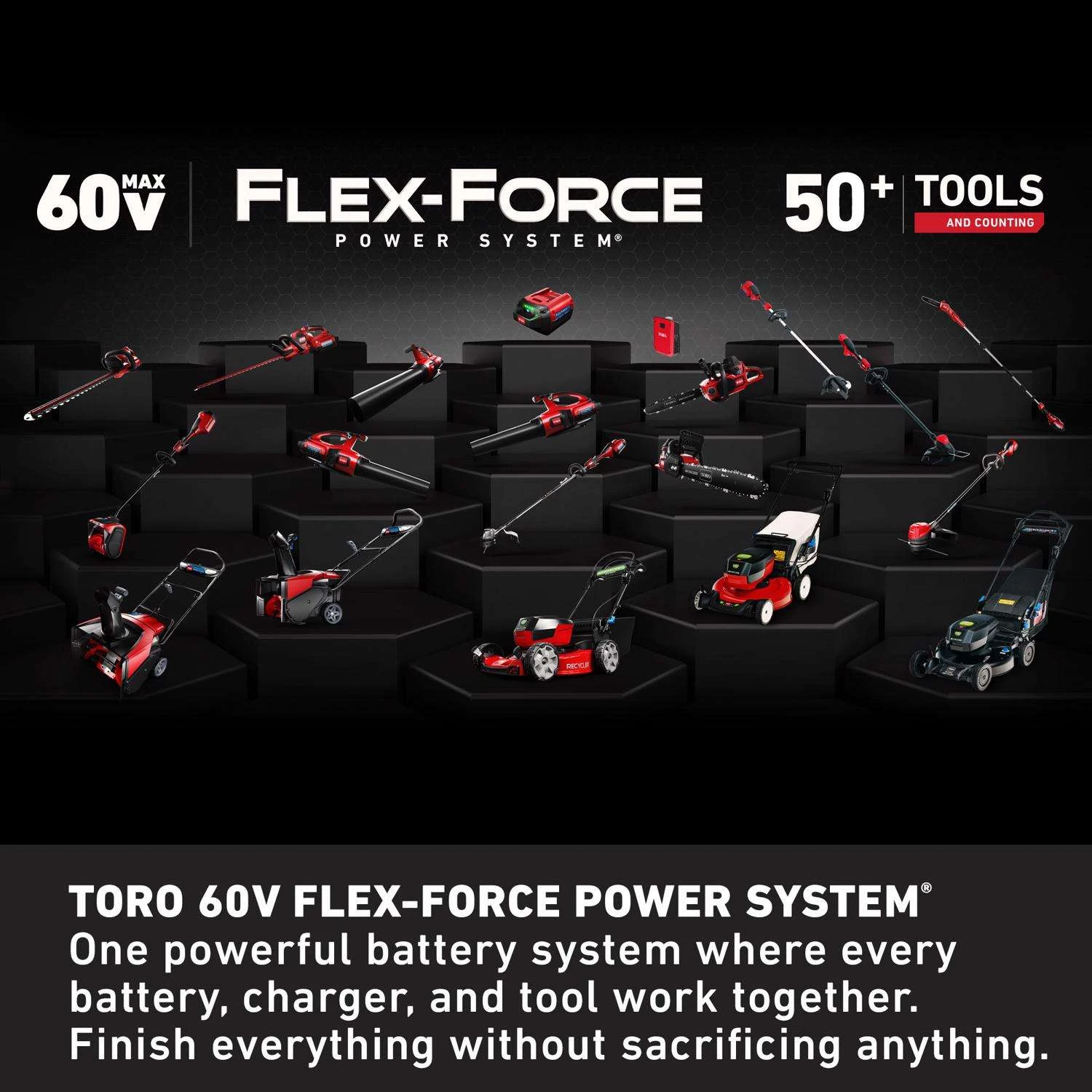 Toro Flex-Force 60 V Battery Charger 1 Pc 4 Toro Flex-Force 60 V Battery Charger 1 Pc - Image 2