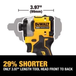 DeWalt 20V MAX Atomic 1/4 In. Cordless Brushless 3-Speed Impact Driver Tool Only -DeWALT Outlet 9c0e0e5a 55df 4779 8a51 2e7777afb424