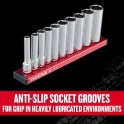 Craftsman V-Series 1/4 In. Drive Metric 6 Point Deep Socket Set 10 Pc -DeWALT Outlet a0f60be7 eacc 4e90 9c3a f59cd2b811e9