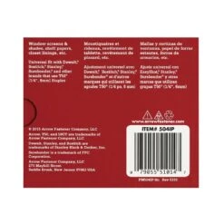 Arrow T50 3/8 In. W X 1/4 In. L 18 Ga. Flat Crown Heavy Duty Staples 5000 Pk -DeWALT Outlet a13849a0 0125 4c87 a669 c90fce3168ab