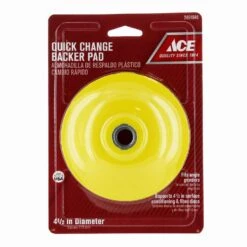 Ace 4-1/2 In. D Rubber Fiber Disc Backer Pad 5/8 In. 13300 Rpm 1 Pc -DeWALT Outlet a1d72166 b76f 4601 ad4a f3f94daddf69