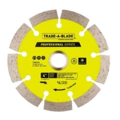 Trade A Blade 4 In. D X 5/8 And 7/8 In. Diamond Segmented Rim Blade 1 Each