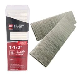 Grip-Rite Prime Guard 1/4 In. W X 1-1/2 In. L 18 Ga. Narrow Crown L-Style Staples 500 Pk -DeWALT Outlet a2cf31dc f37f 4807 b05e ead19a82590f