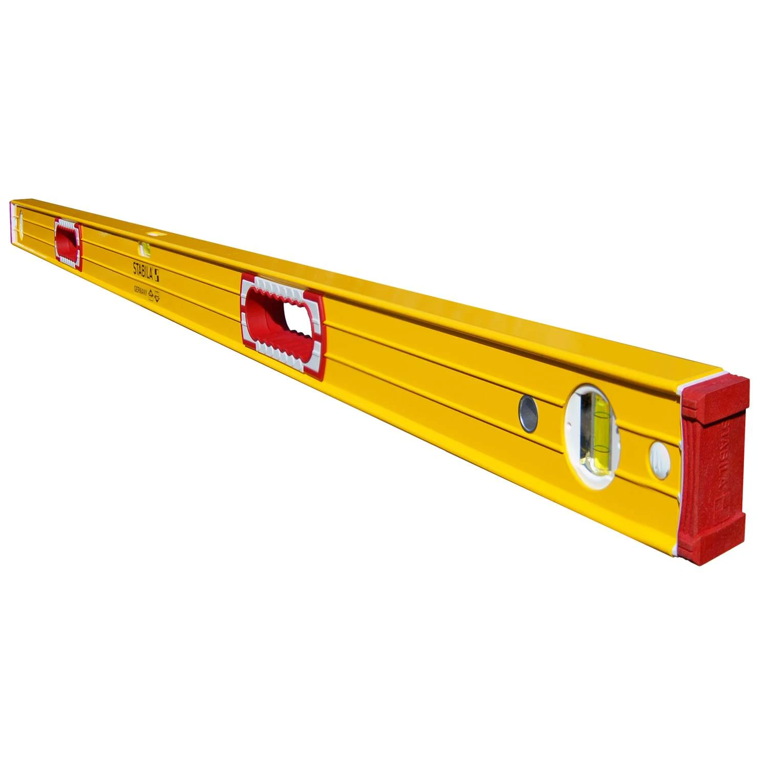 STABILA 58 In. Aluminum Type 196 Heavy Duty Level 3 Vial 3 STABILA 58 In. Aluminum Type 196 Heavy Duty Level 3 Vial