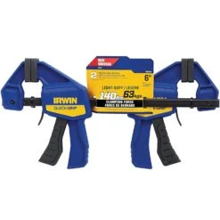 Irwin Quick-Grip 6 In. X 2-7/16 In. D Bar Clamp 100 Lb 9 Irwin Quick-Grip 6 In. X 2-7/16 In. D Bar Clamp 100 Lb -DeWALT Outlet a7b96a4e 6960 4896 8e0a fe744b3703cb