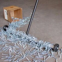 Magnet Source 43 In. L X 30 In. W Black/White Push-Type Magnetic Mini Sweeper 55 Lb. Pull 1 Pc -DeWALT Outlet a8bf550b 32dd 4201 9657 1837a5b6fbb4