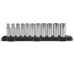 Craftsman 1/2 In. Drive SAE 12 Point Deep Socket Set 11 Pc -DeWALT Outlet a9b204a2 ea8a 498f 9b45 b88ac8192656