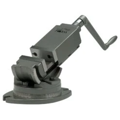 Wilton 3 In. Steel 2-Axis Angle Vise 360 Deg Swivel Base