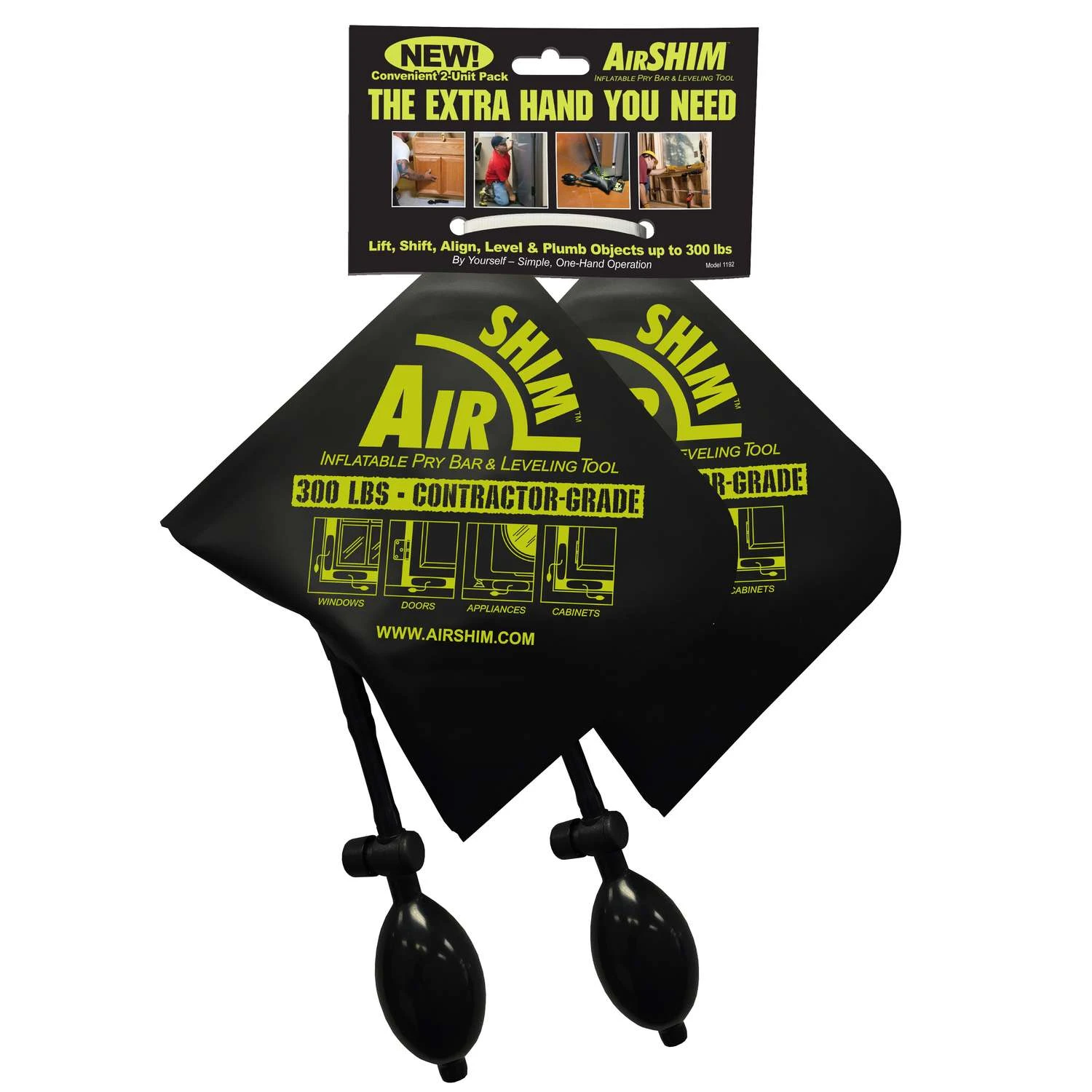 Calculated Industries AirShim 15 In. Contractor Grade Inflatable Pry Bar And Leveling Tool 2 Pk 3 Calculated Industries AirShim 15 In. Contractor Grade Inflatable Pry Bar And Leveling Tool 2 Pk