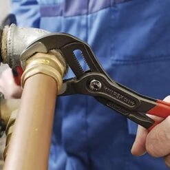 Knipex Cobra 10 In. Chrome Vanadium Steel Tethered Water Pump Pliers -DeWALT Outlet ade1504d 42de 43f6 a5ab f68ea08030b4