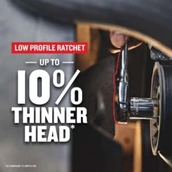 Craftsman Low Profile 1/2 In. Drive Bi-Material Ratchet 72 Teeth -DeWALT Outlet aeb70dd8 a2d2 424d 87a1 b2b430c5715f