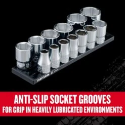 Craftsman V-Series 1/2 In. Drive SAE 6 Point Socket Set 13 Pc -DeWALT Outlet af00a4eb 1a0c 4c4b bee3 a1b4dd40f49a