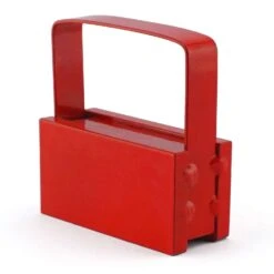 Magnet Source 2 In. L X .75 In. W Red Handle Magnet 50 Lb. Pull 1 Pc
