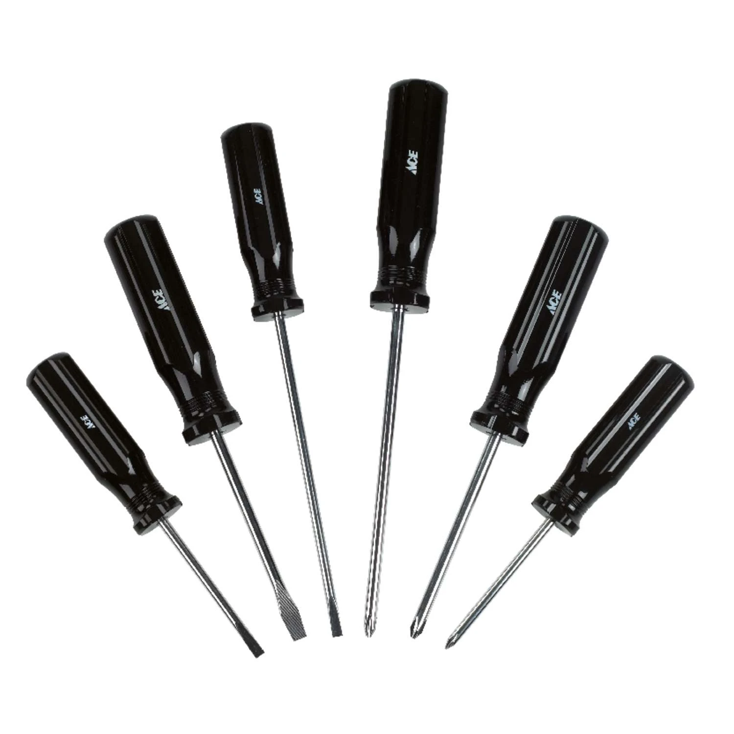 Ace Multi-Bit Screwdriver Set 6 Pc 3 Ace Multi-Bit Screwdriver Set 6 Pc