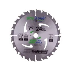 Stay Sharp 7-1/4 In. D X 5/8 In. Carbide Tipped Saw Blade 24 Teeth 1 Pk