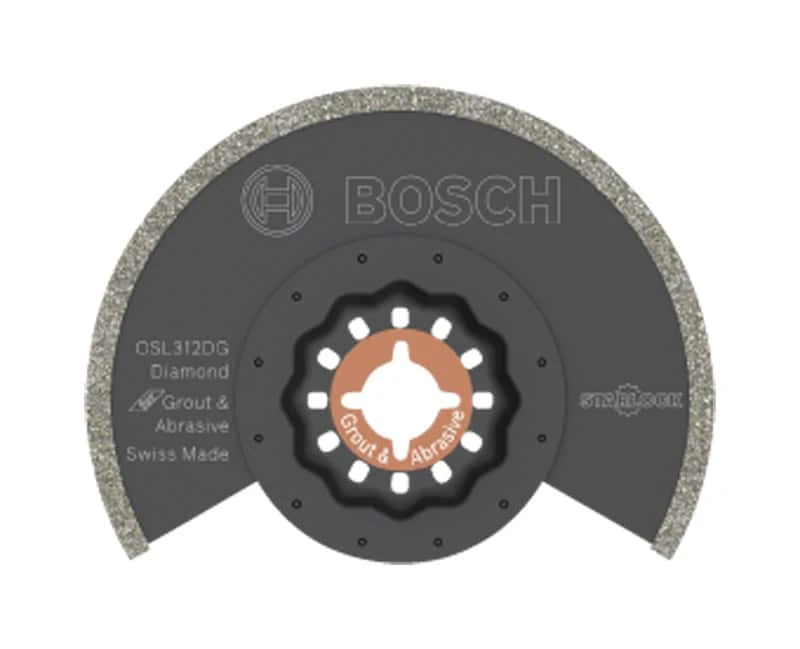 Bosch StarLock 3-1/2 In. X 3 In. L Diamond Coated Grit Segment Blade 1 Pk 3 Bosch StarLock 3-1/2 In. X 3 In. L Diamond Coated Grit Segment Blade 1 Pk