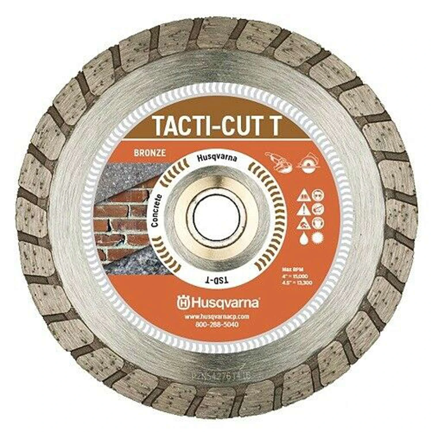 Husqvarna Tacti-Cut Dri Disc 4 In. D X 7/8 In. Steel Turbo Diamond Saw Blade 1 Pk 3 Husqvarna Tacti-Cut Dri Disc 4 In. D X 7/8 In. Steel Turbo Diamond Saw Blade 1 Pk