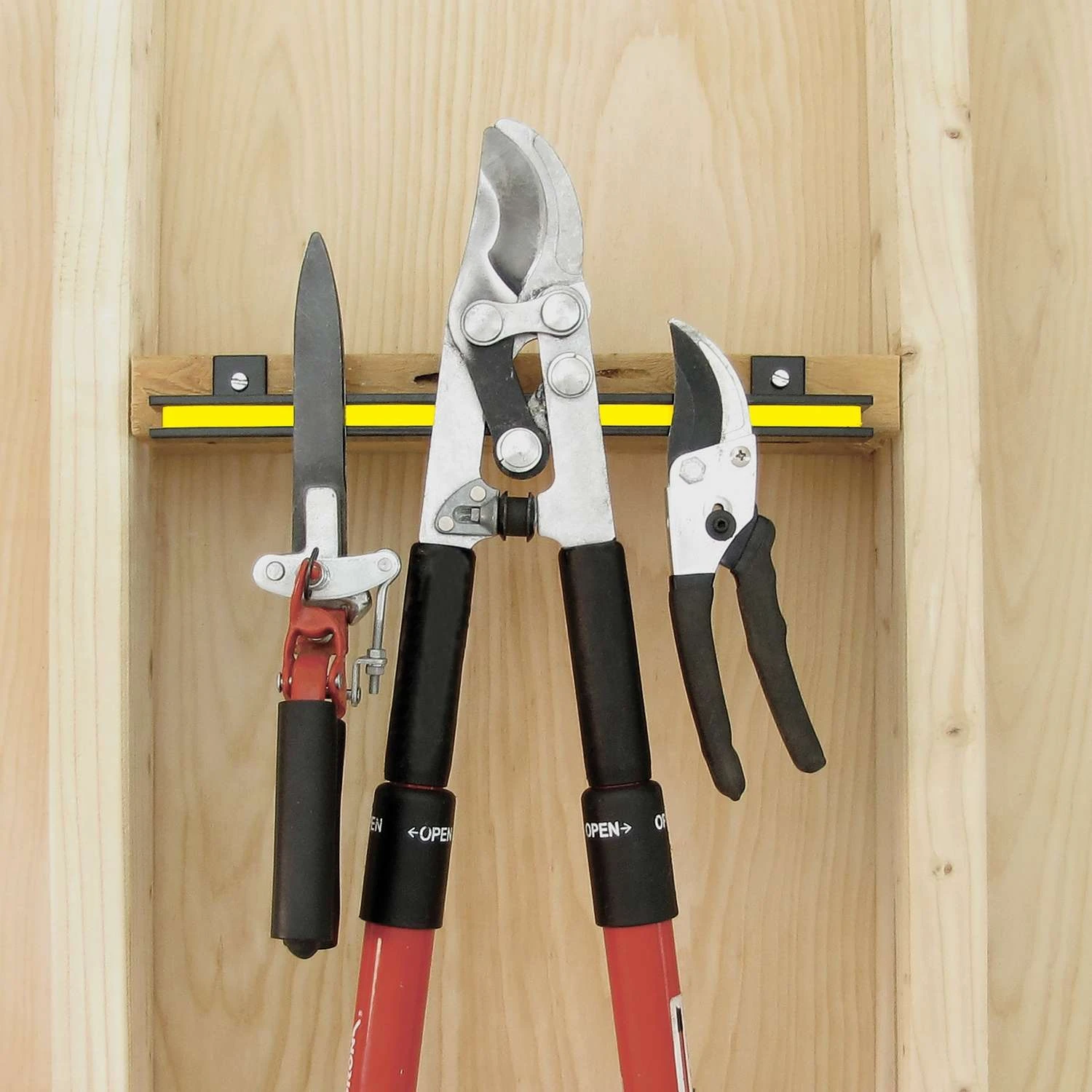 Magnet Source 13 In. L X 1 In. W Black Tool Holder 20 Lb. Pull 1 Pc 6 Magnet Source 13 In. L X 1 In. W Black Tool Holder 20 Lb. Pull 1 Pc - Image 4