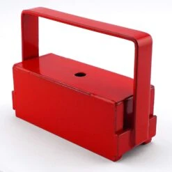 Magnet Source 5.375 In. L X 2 In. W Red Handle Magnet 225 Lb. Pull 1 Pc