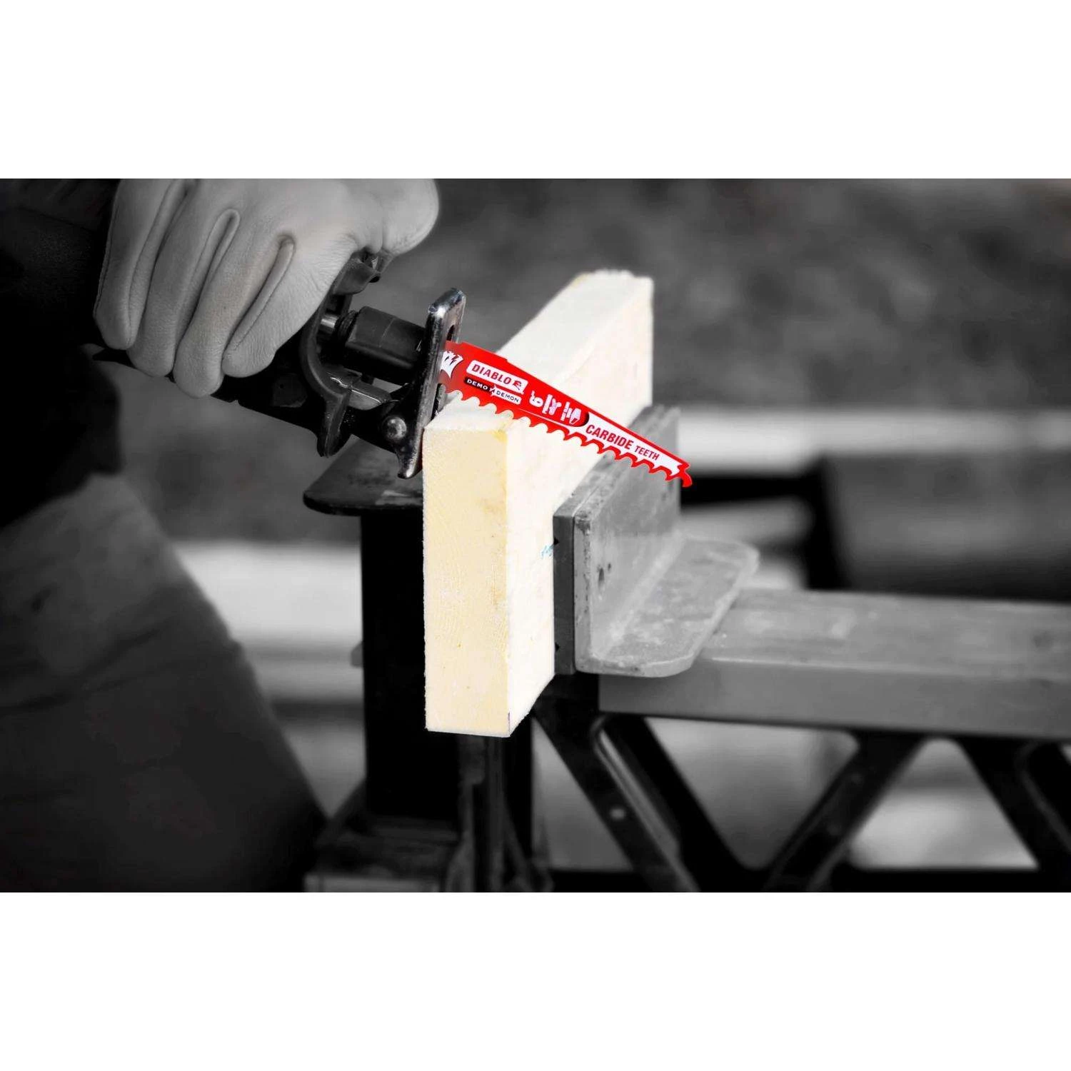 Diablo Demo Demon 6 In. Carbide Tipped Pruning & Clean Wood Reciprocating Saw Blade 3 TPI 3 Pk 5 Diablo Demo Demon 6 In. Carbide Tipped Pruning & Clean Wood Reciprocating Saw Blade 3 TPI 3 Pk - Image 3