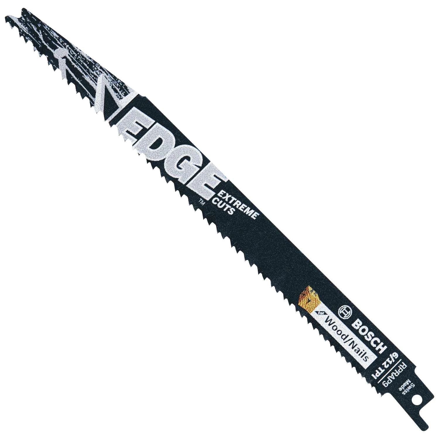 Bosch Edge 9 In. Bi-Metal Reciprocating Saw Blade 6/12 TPI 5 Pk 3 Bosch Edge 9 In. Bi-Metal Reciprocating Saw Blade 6/12 TPI 5 Pk