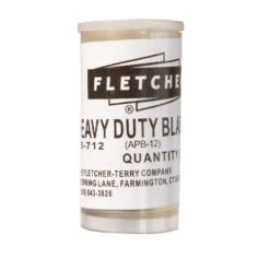 Fletcher-Terry Steel Single Edge Acrylic Scoring Blade 0.25 In. L 10 Pc