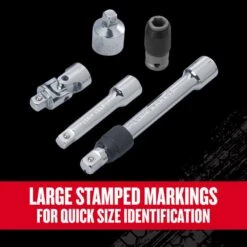 Craftsman V-Series 1/4, 3/8 And 1/2 In. Drive Socket Accessory Set 10 Pc -DeWALT Outlet bb328c01 b0fe 4acd ac97 26ddd0da953f