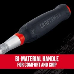 Craftsman V-Series 1/2 In. Drive Comfort Grip Ratchet 96 Teeth -DeWALT Outlet bc8568be 20e3 4191 b69a f9df6b887990