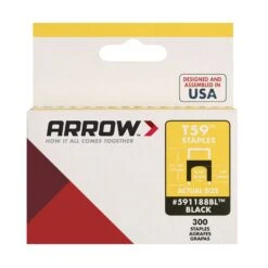 Arrow T59 5/16 In. W X 11/16 In. L Insulated Crown Cable Staples 300 Pk -DeWALT Outlet bfa600a7 48ad 4a70 b00d 6181b7d5d5da