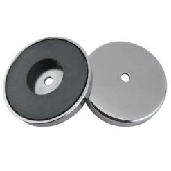 Magnet Source .44 In. L X 3.2 In. W Silver Round Base Magnet 95 Lb. Pull 1 Pc -DeWALT Outlet c17fe4a0 26a7 4f16 ac37 6e7af5b50d6d