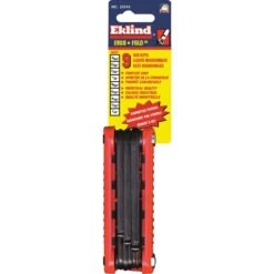 Eklind 5/64 To 1/4 In. SAE Ergo Fold 9 In 1 Ball End Hex Key Set 1 Pc