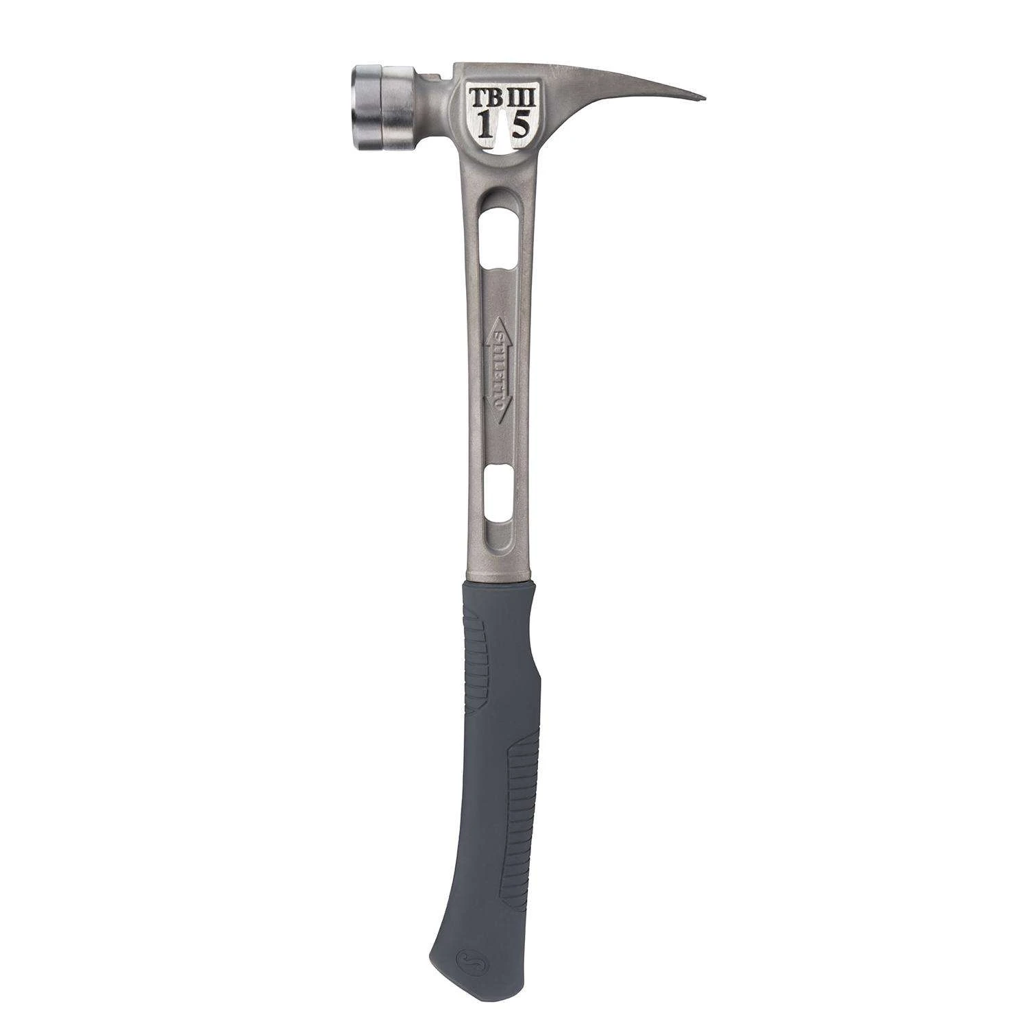 Stiletto Tibone 15 Oz Smooth Face Claw Hammer 18 In. Titanium Handle 3 Stiletto Tibone 15 Oz Smooth Face Claw Hammer 18 In. Titanium Handle