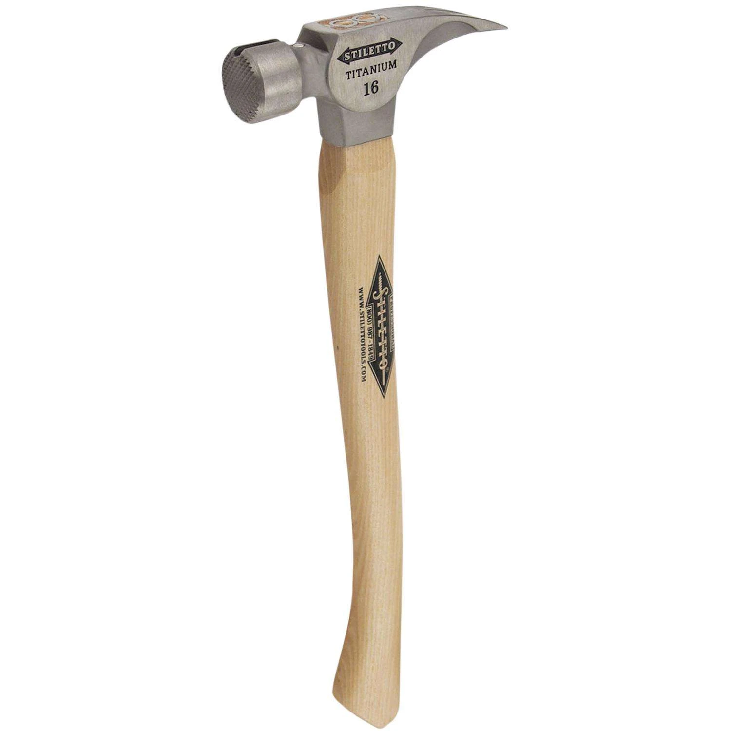 Stiletto 16 Oz Milled Face Framing Hammer 18 In. Hickory Handle 8 Stiletto 16 Oz Milled Face Framing Hammer 18 In. Hickory Handle - Image 6