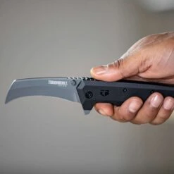 ToughBuilt 8.23 In. Folding Pocket Knife Black/Orange/Silver 1 Pc -DeWALT Outlet c31ca692 3b05 4e1d 944f 46673fcf18b4