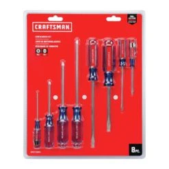 Craftsman Multi-Bit Screwdriver Set 8 In. 8 Pc -DeWALT Outlet c3da826f e0f7 47f5 9021 e22cee6695c9
