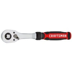 Craftsman Low Profile 3/8 In. Drive Bi-Material Ratchet 72 Teeth