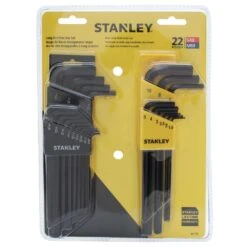 Stanley Multi-Size Metric And SAE Long Arm Hex Key Set 22 Pc -DeWALT Outlet c7d9208d 247a 448b bd34 fdb8081c2781