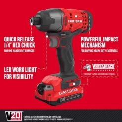 Craftsman V20 Cordless Brushed 5 Tool Combo Kit -DeWALT Outlet c863ec55 f26a 47a0 afb5 660e2b7a2420